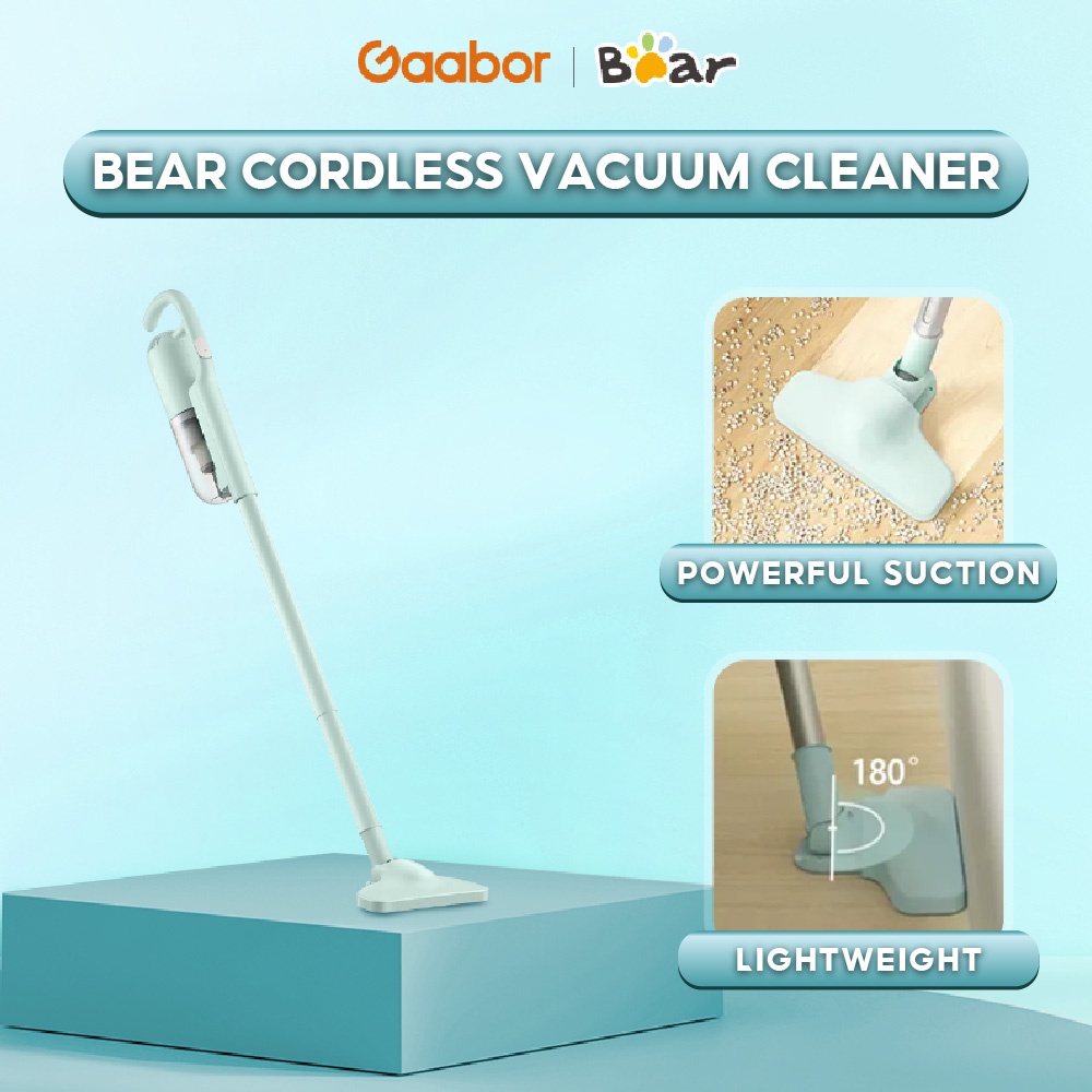 GAABOR x BEAR Cordless Dual Mode Lightweight Vacuum Cleaner 100W Power