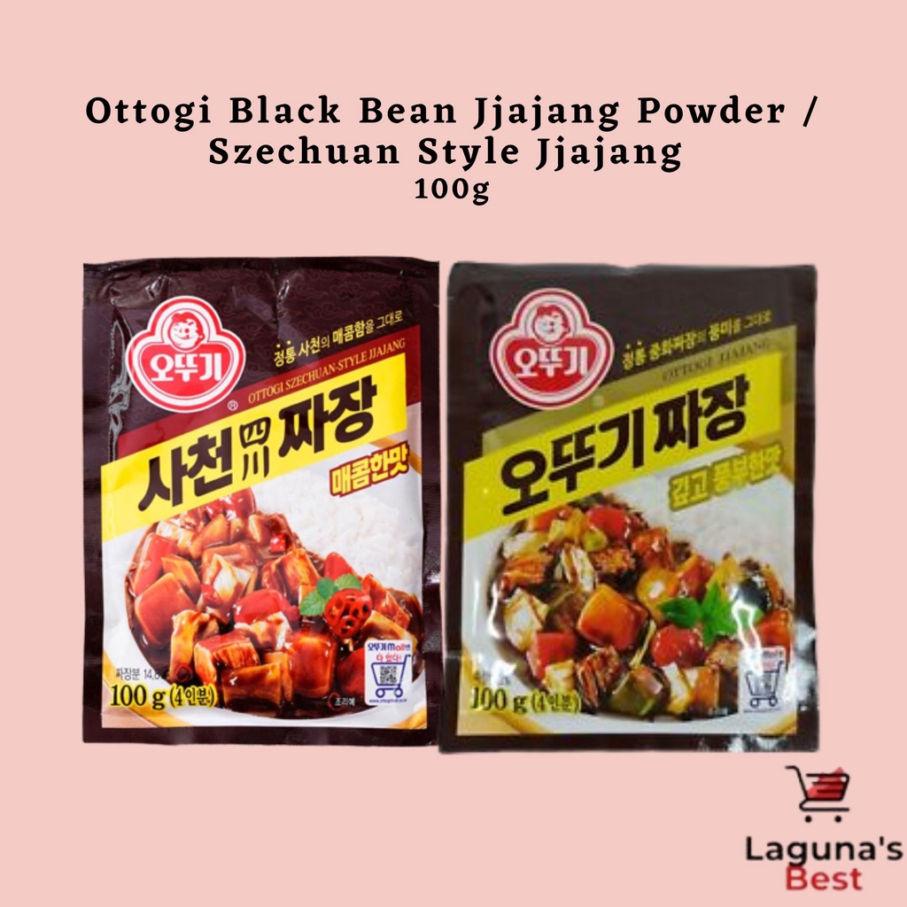 Ottogi Black Bean Jjajang Powder / Szechuan Style Jjajang Powder 100g Shopee Philippines