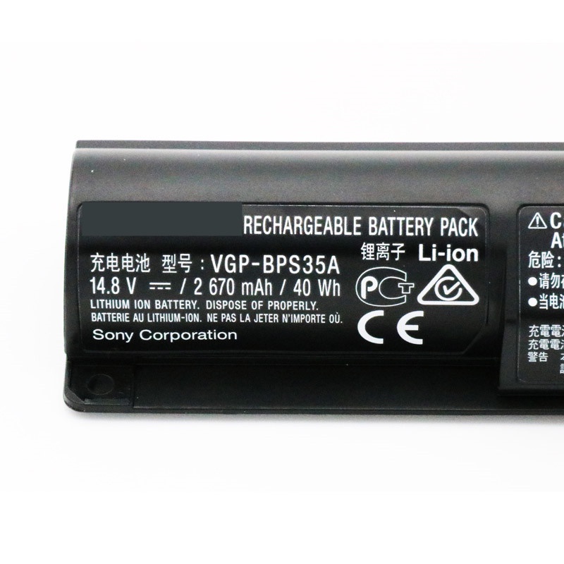 Laptop Battery BPS35 VGPBPS35A for Sony Vaio 14E 15E SVF142 Shopee