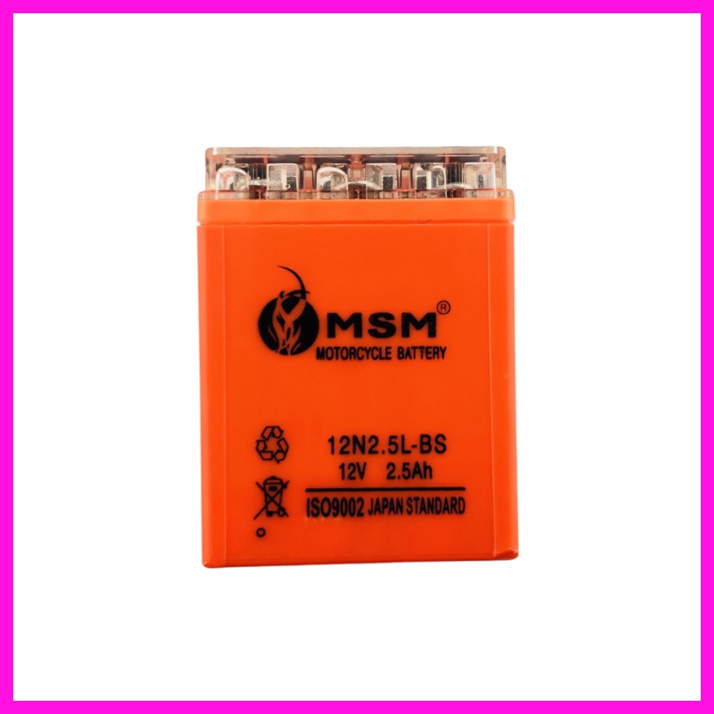 Heavy Duty BAJAJ CT100 Motorcycle Battery 12N2.5LBS ( Gel Battery 12N2