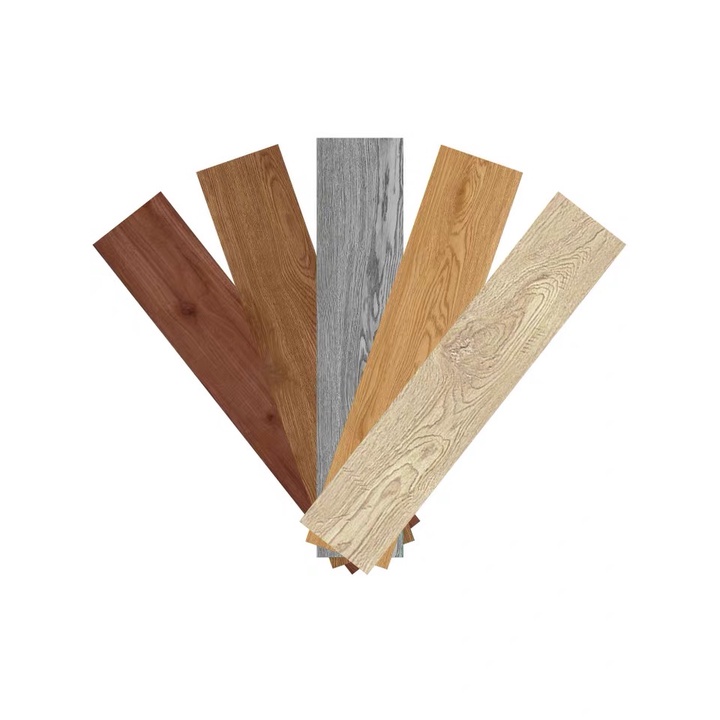 (10PCS A SET)TOP GREEN 91X15cm Thick Vinyl Floor Tiles SXP Flooring