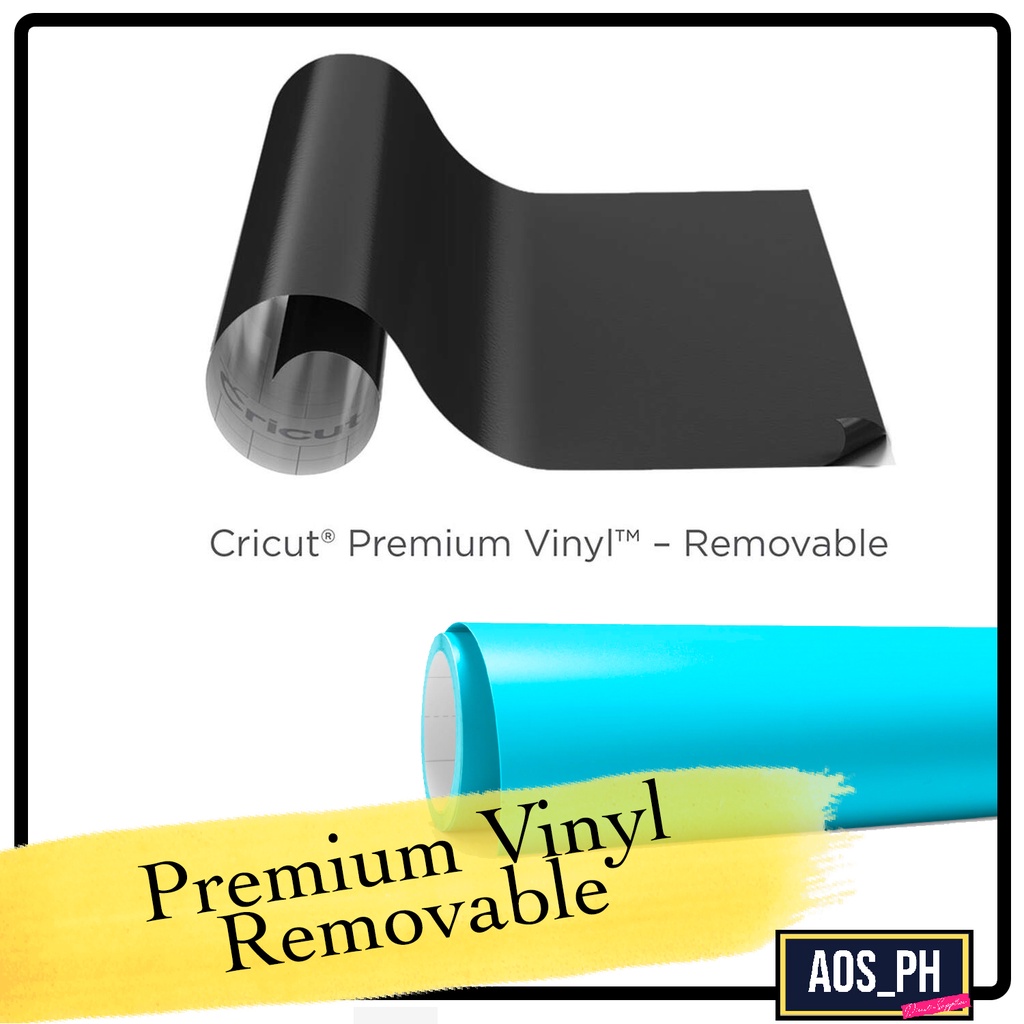 12 x 12 Cricut Premium Vinyl Removable Shopee Philippines