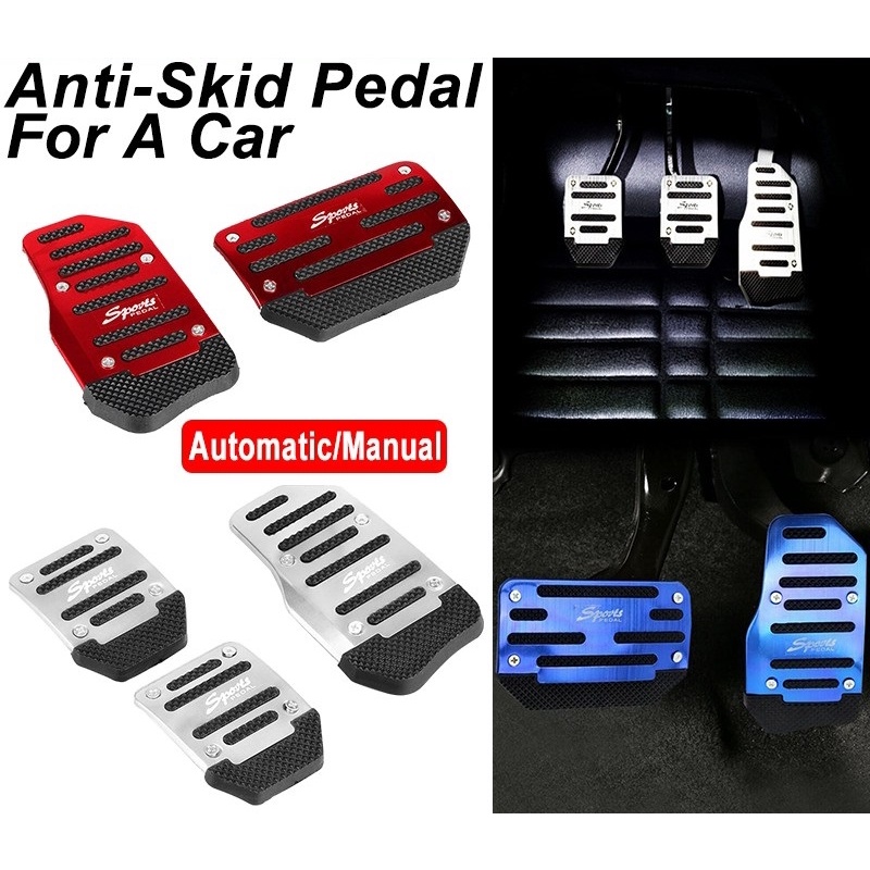 Car Pedal Manual Automatic Car Accelerator Clutch Brake Antiskid Pedal
