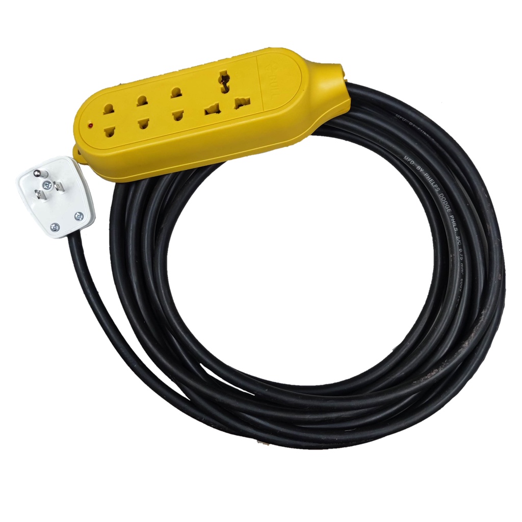 Bull Extension Lead 4 Gang 10A 250V Phelps Dodge Royal Cord Avail in 16