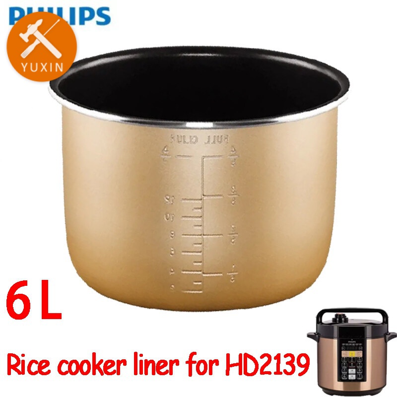 Philip S 6L hd2137/hd2139 electric pressure cooker inner pot nonstick