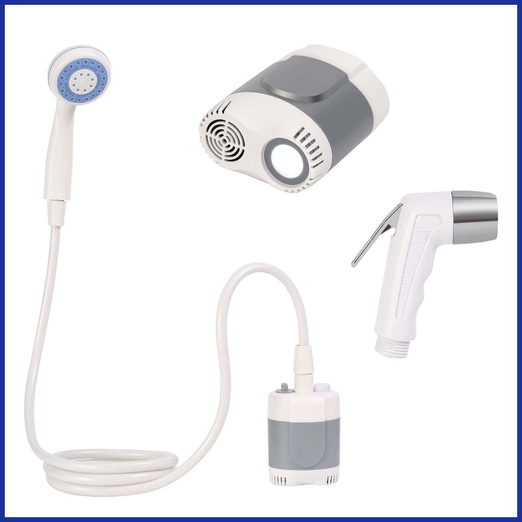 Portable Camping Shower Portable Camp Shower Electric Rechargeable