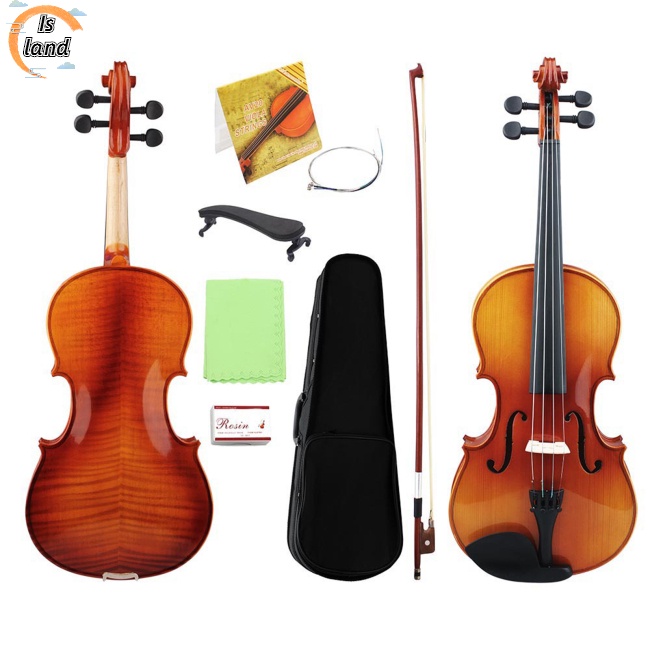 【IS】 4/4 Viola For Beginners Professional Performance Viola Kit With