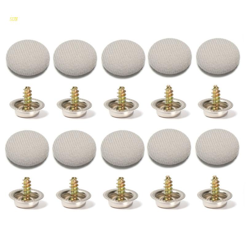 SUN Car Headliner Ceiling Fastener Clips 10Pcs/Set Auto Interior Roof