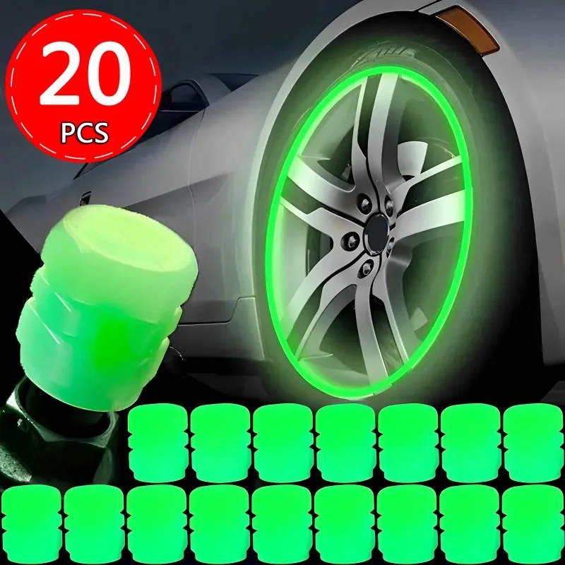 1240PCS Car Motorcycle Bicycle Luminous Valve Caps/Auto Wheel Tyre Hub