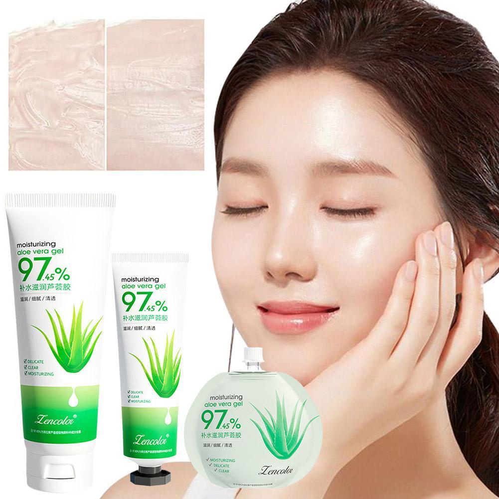 Aloe Vera Exfoliating Gel Gently Exfoliating Nourishing Clean Skin Skin