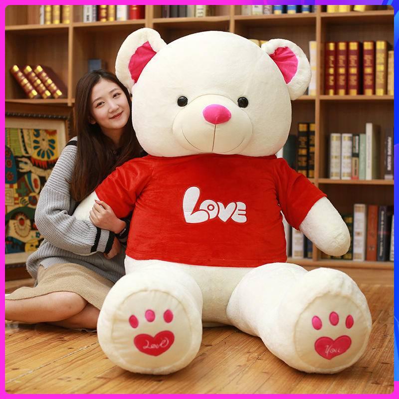 (Ready stock) 140/160cm Cute bear stuff toy human size teddy bear teady