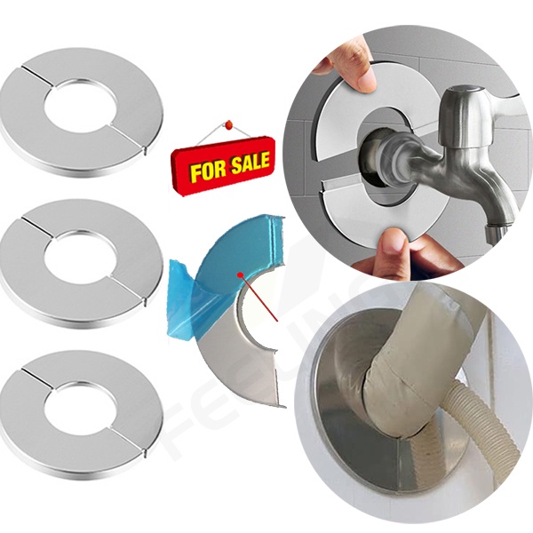 FEELING⭕Water Pipe Cover Stainless Steel Wallmounted Water Pipe Cover