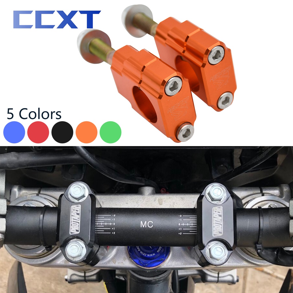 CCXT M12 28mm Aluminum Billet Handlebar Handle Bar Mounts Clamps