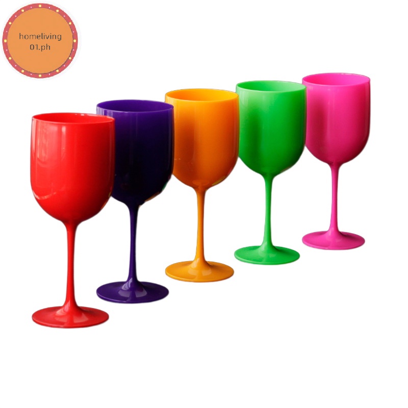 homeliving01 Reusable Champagne Flutes Glasses PP Plastic Wine Glasses