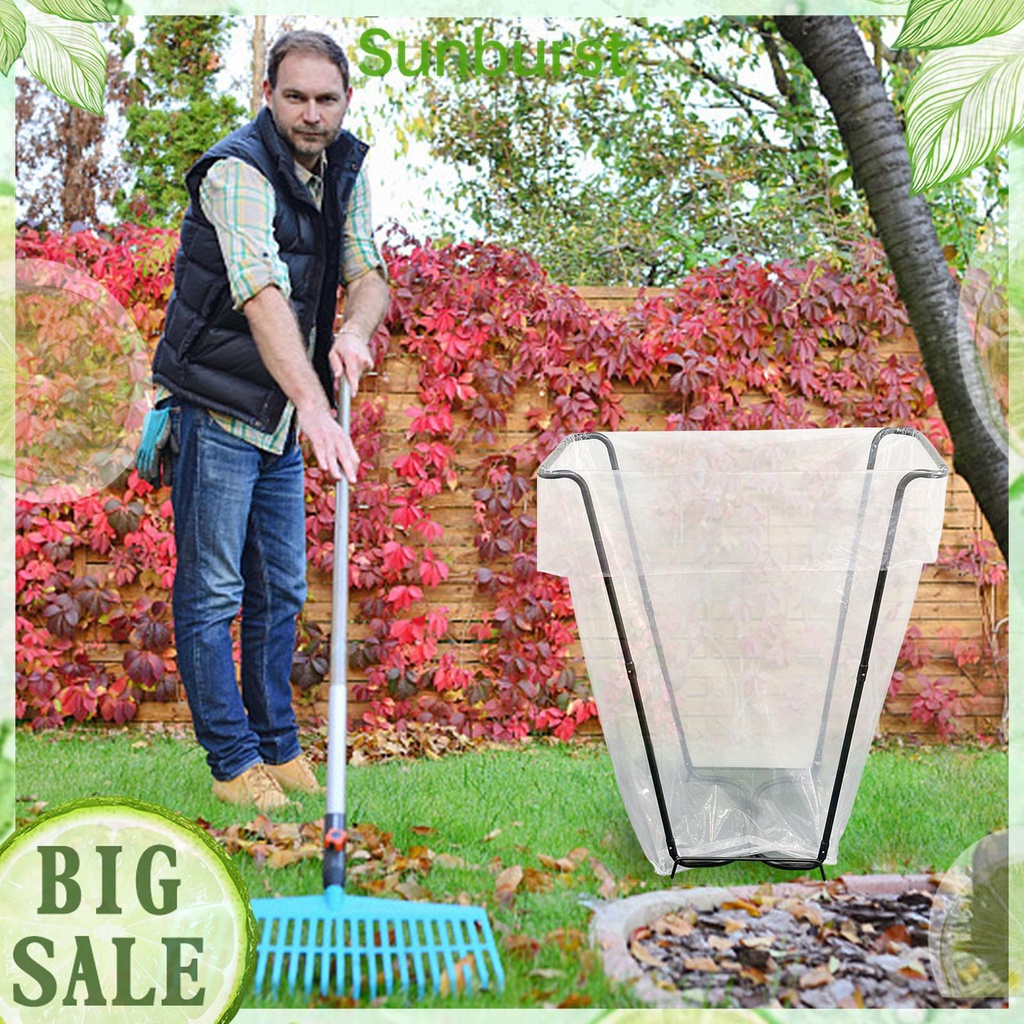 Camping Garbage Bag Holder Detachable Garden Tree Leaf Bag Hanger Rack