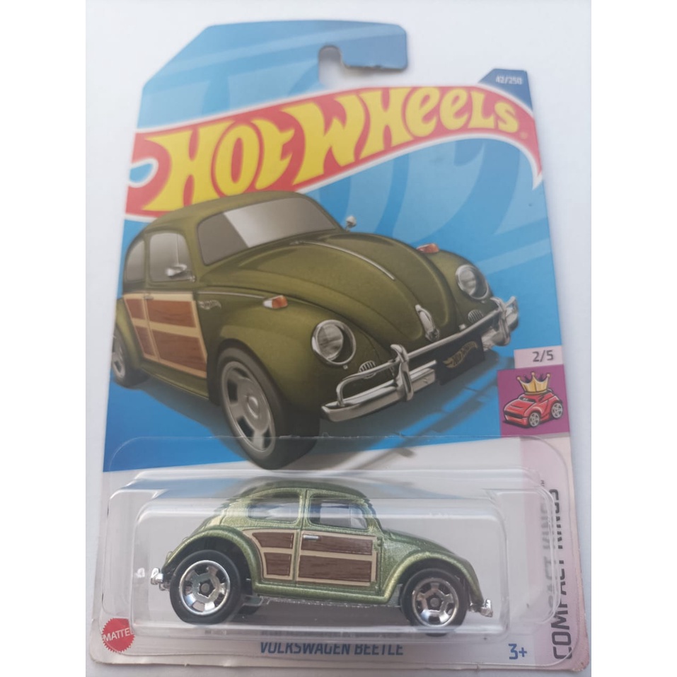 Hot Wheels Volkswagen Beetle Green Compact Kings Shopee Philippines