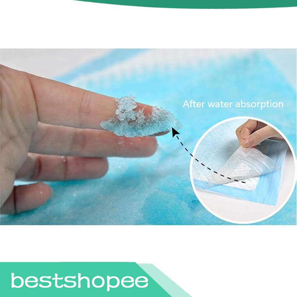 10pcs Disposable Bed Protection Underpad Adults Pad Bed Diaper Sheet