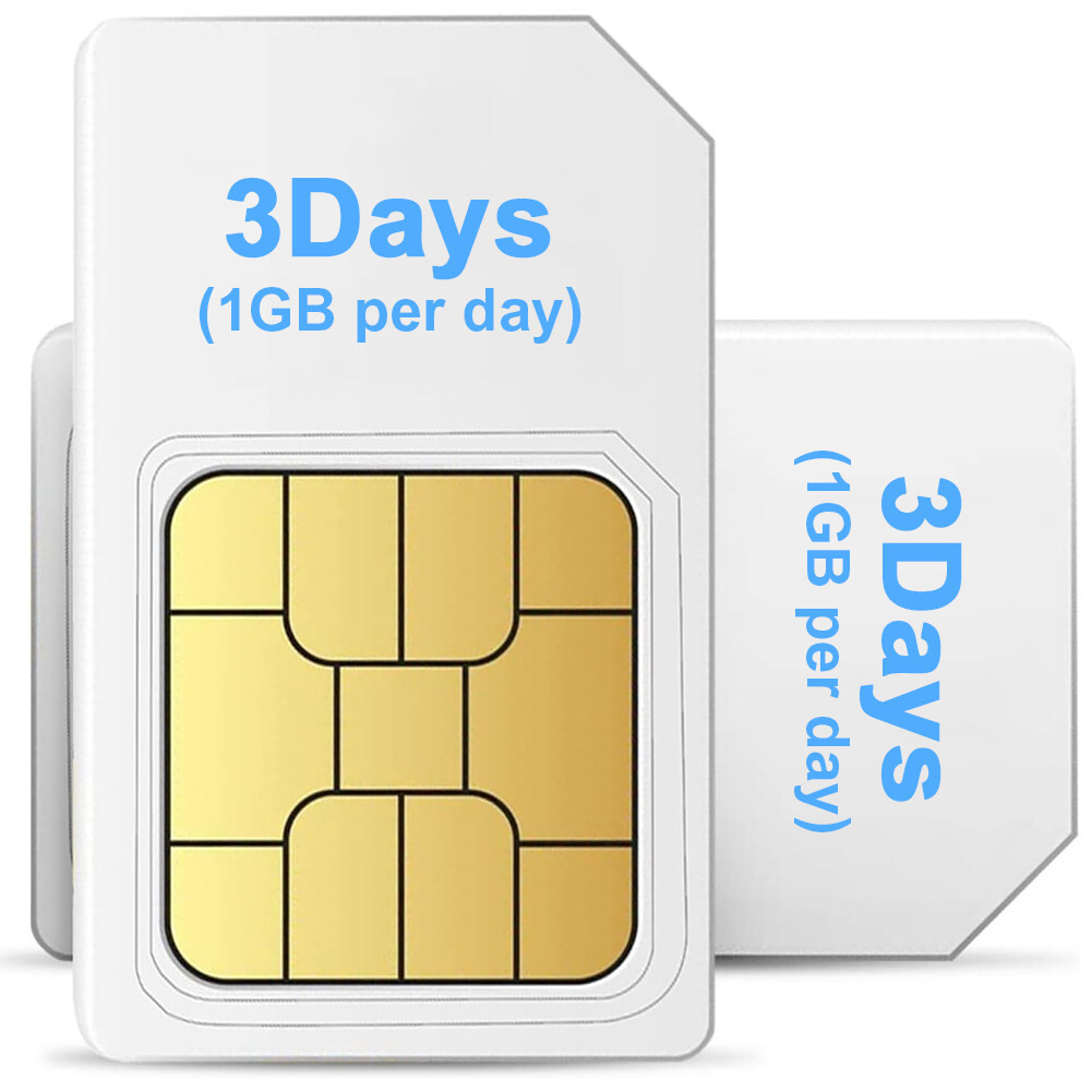 3 Days Data SIM Card for Japan Data Card Unlimited Access