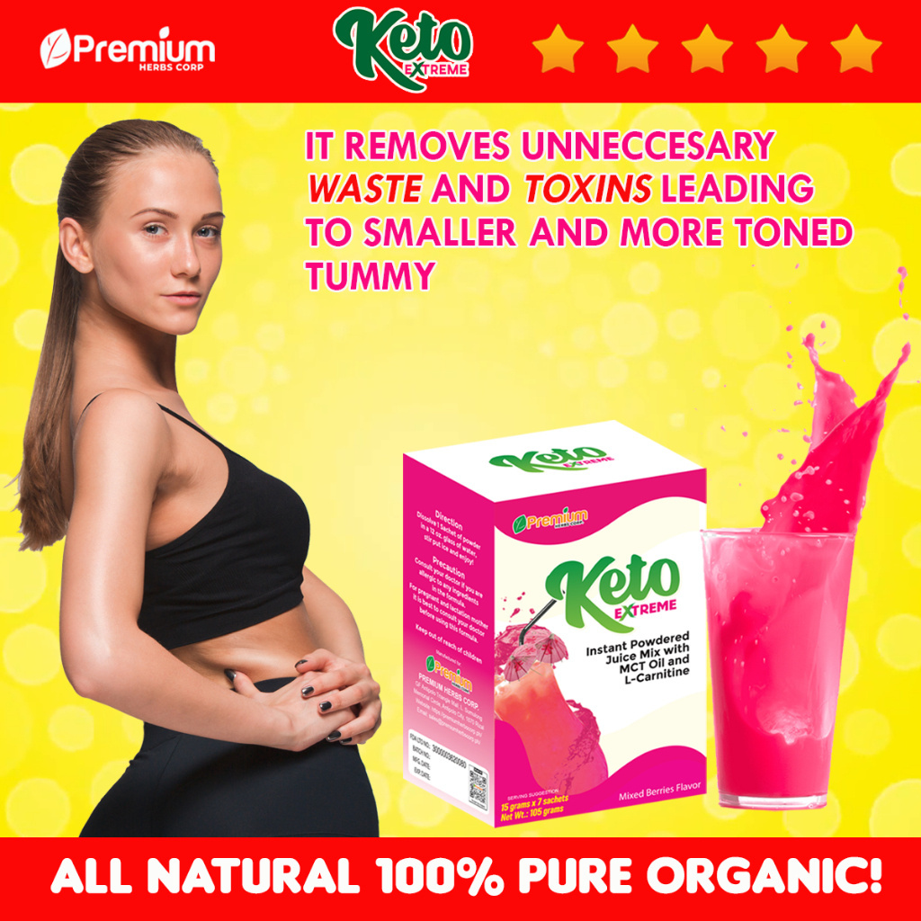 Keto Extreme SlimFast Juice Drink for Fat Burning, Weight Loss