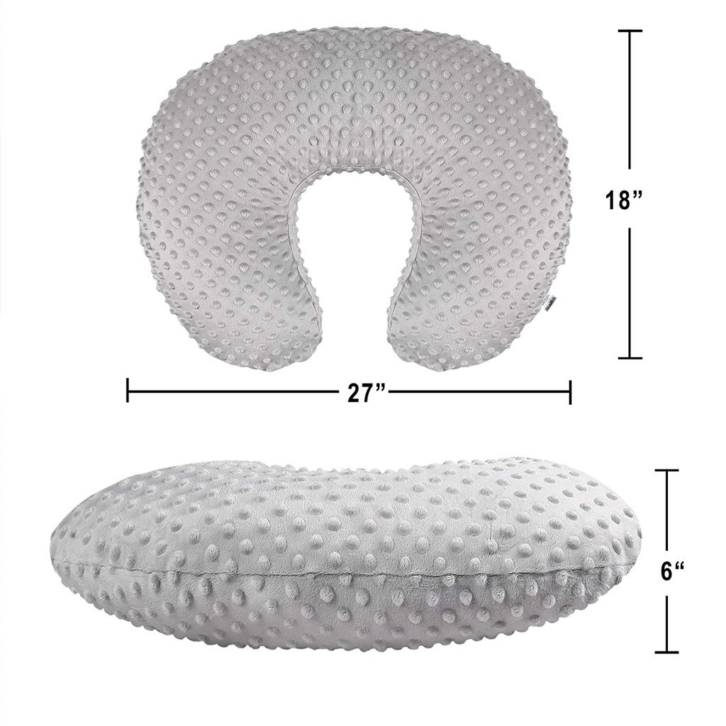 ♞Minky Boppy Pillowcase Cover Nursing breastfeeding waterproof for u