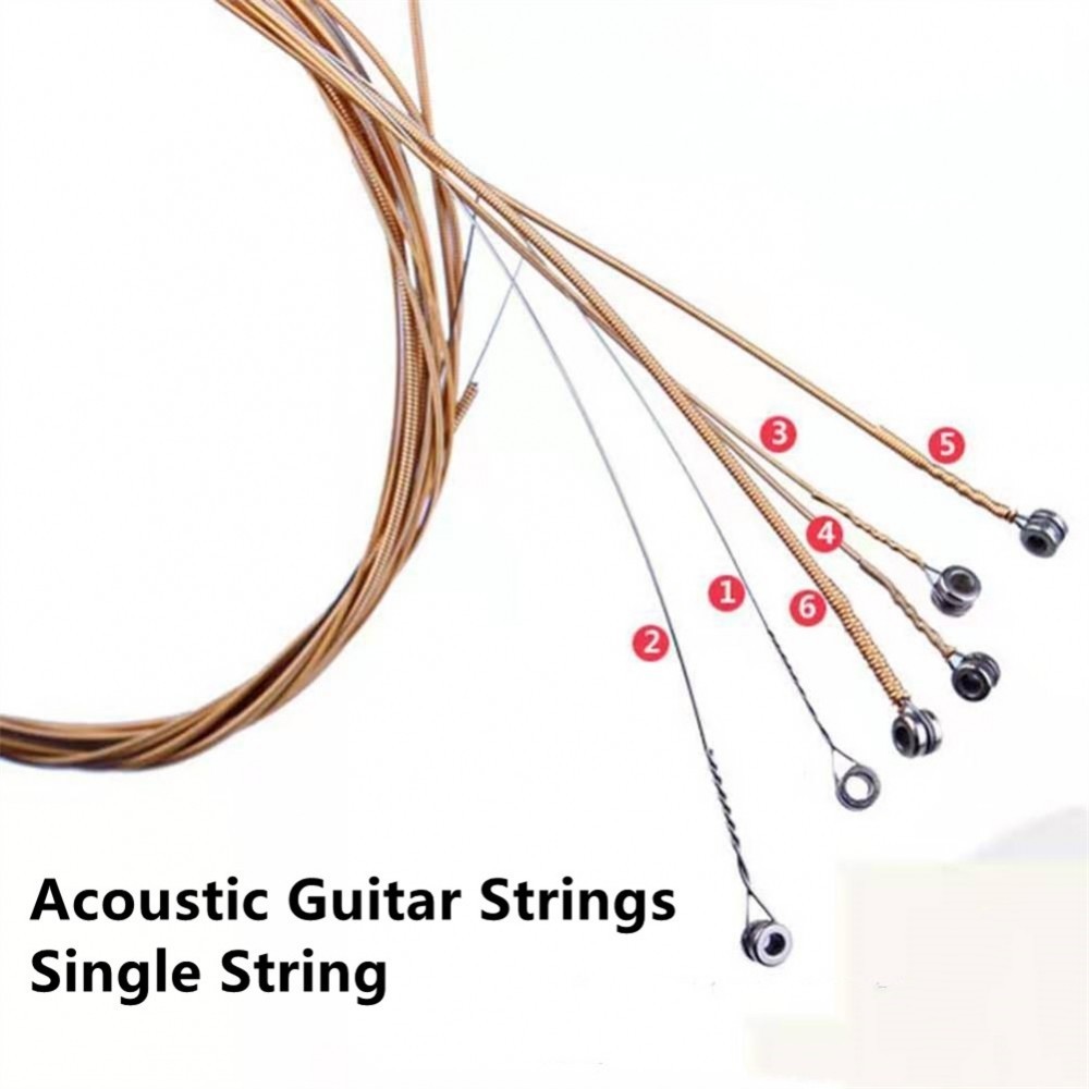 Premium Performance Acoustic Guitar Single String Gauges 012 014 024