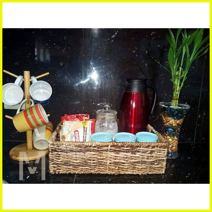 FLAT TRAY Organizer /Native Basket / Native Organizer/ Rattan Basket
