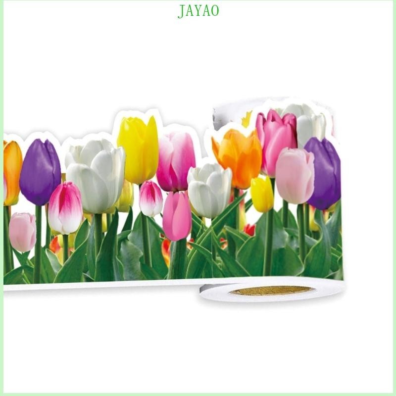 JAYAO Creative Classroom Trim Straight Rolled Bulletins Board Border