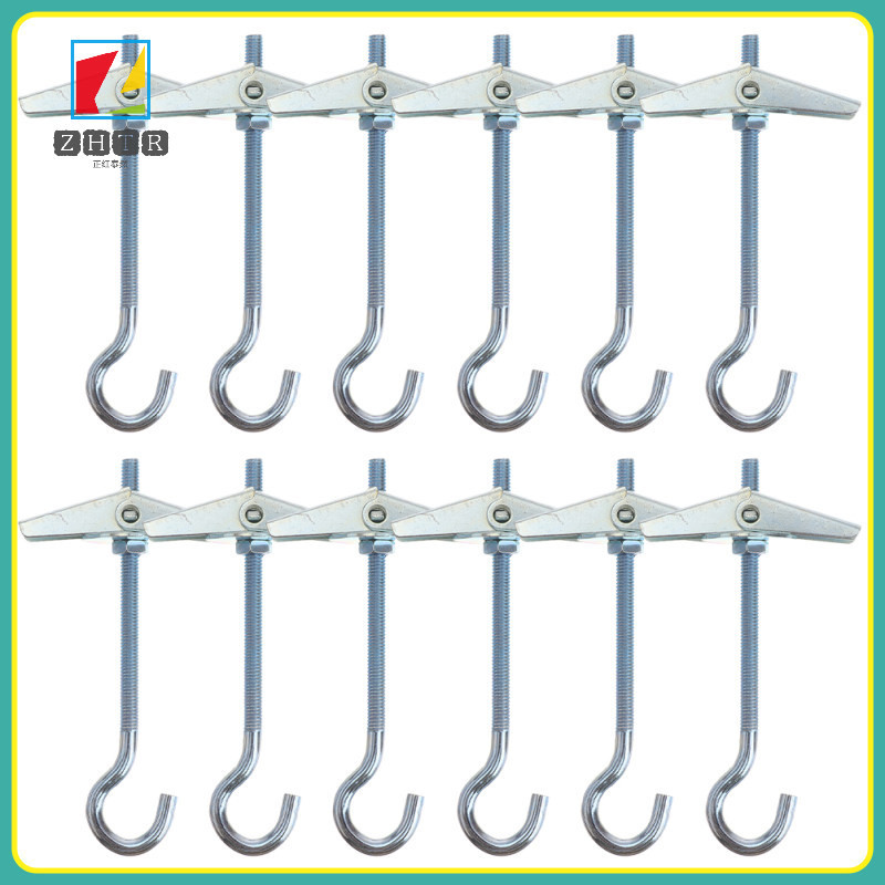 Heavy Duty Clothes Rack Ceiling Hook Hangers Wall Fixing Anchors Cup