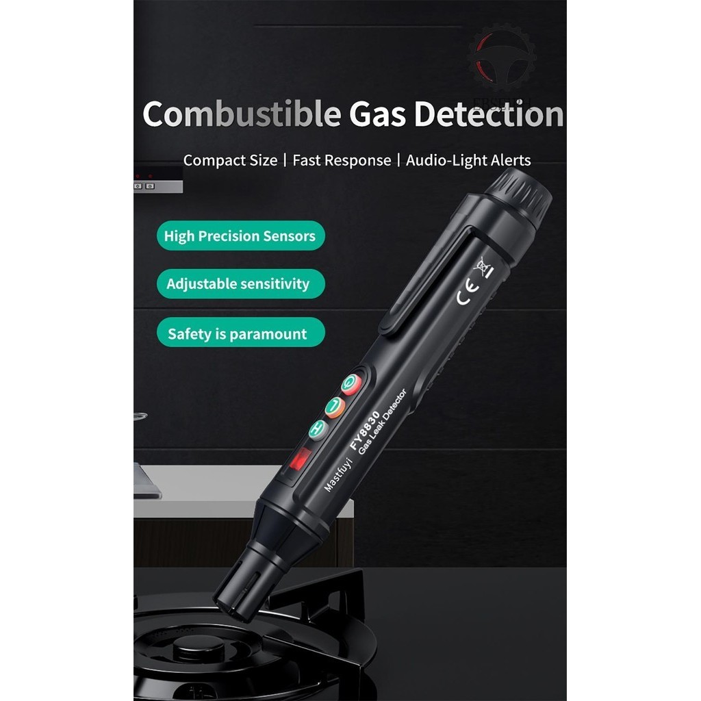 Ebsrph MASTFUYI FY8830 Portable Gas Leak Detector Natural Gas Detector