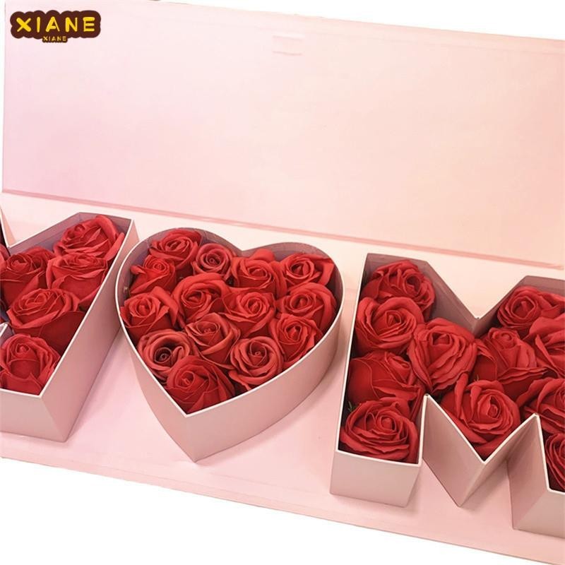 Mother's Day Flower Box Empty Flower Gift Box Fillable Sweet Packaging