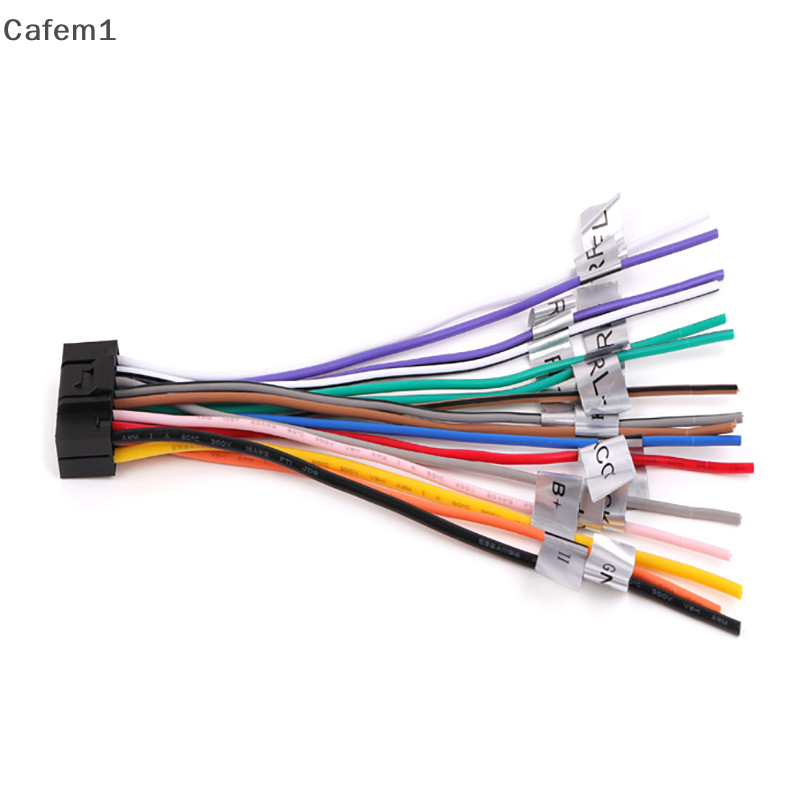 Cfph Universal Power Horn Wire Plug 16 Pins Car Audio Wiring Harness