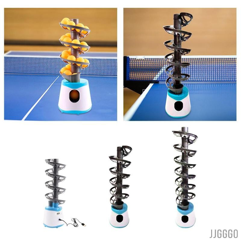 [Jjgggo] Table Tennis Robot Table Tennis Ball Pitcher Portable