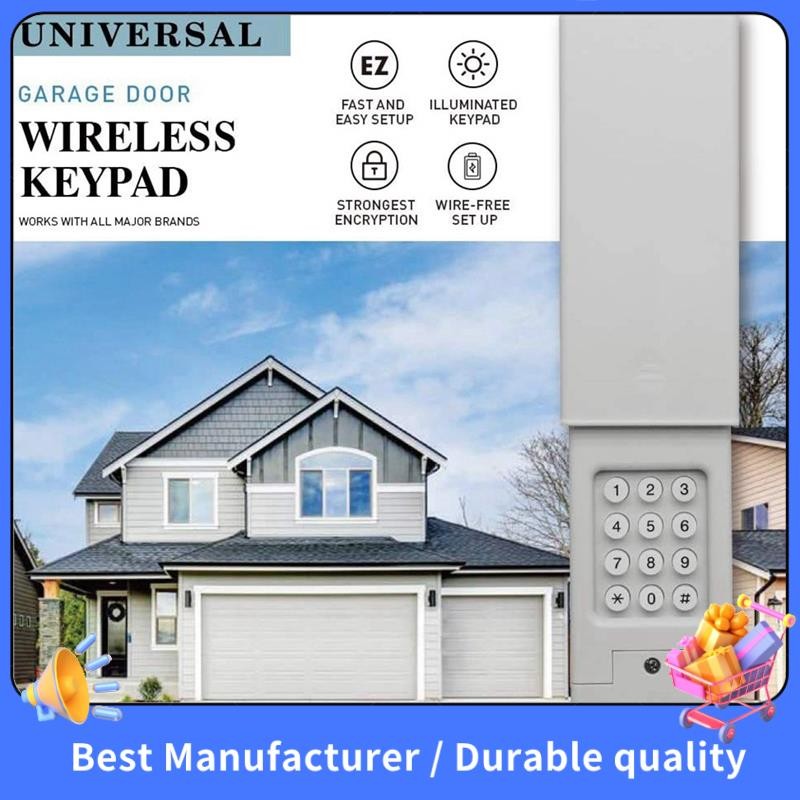 1 Piece Wireless Garage Door Opener Control System Replacement Parts