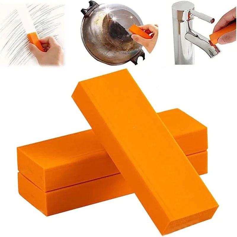 Rust Cleaning Eraser Limescale Kitchen Faucet Cleaning Bathroom Glass