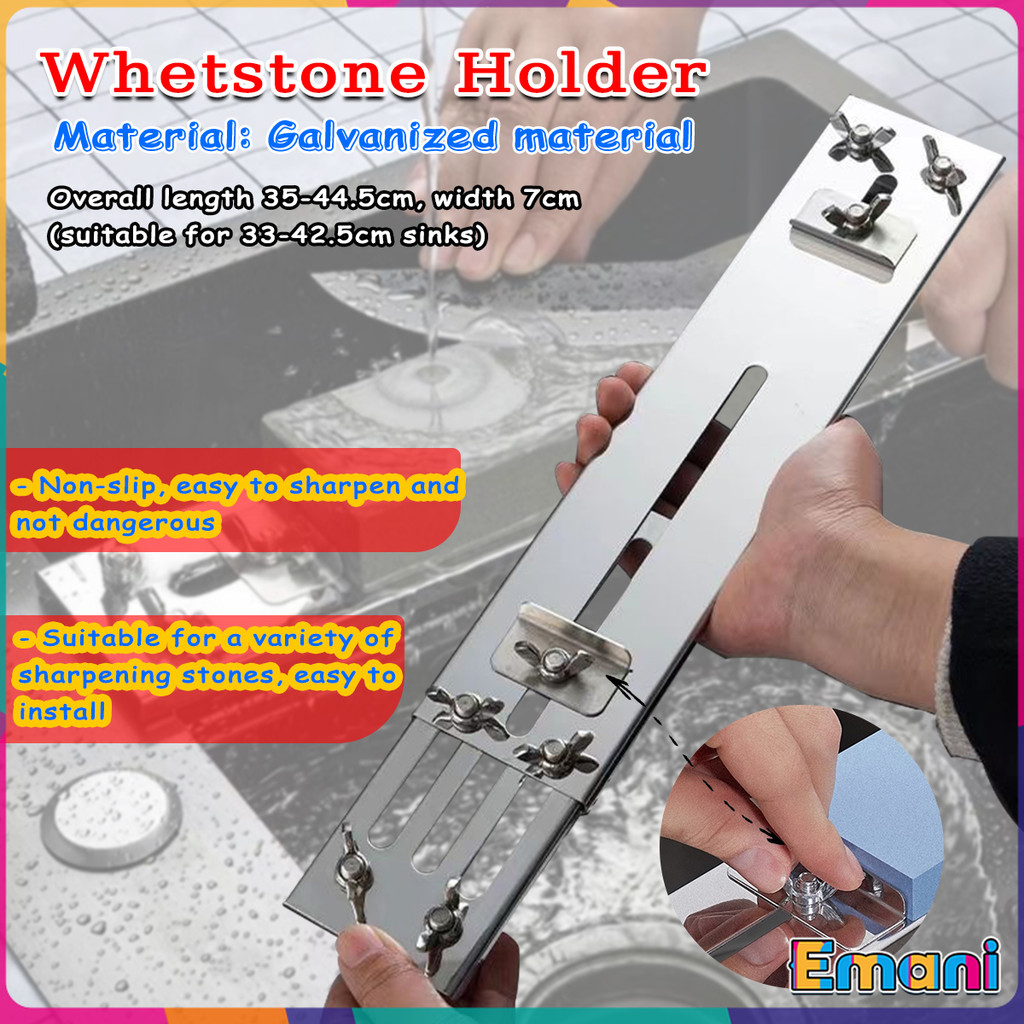 Adjustables Whetstone Holder for Sink Professional Sharpen Cutter Sink