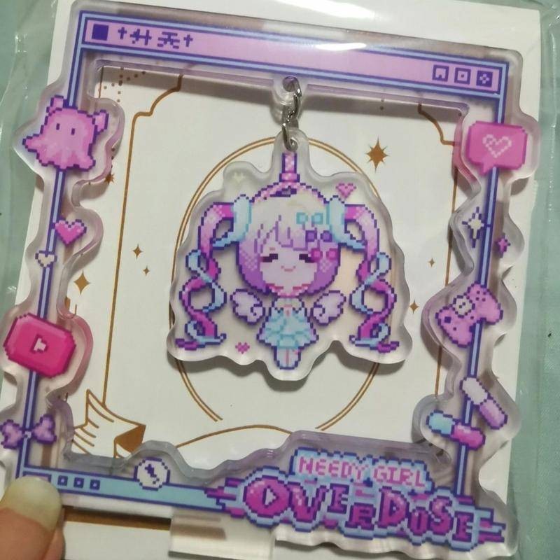 Needy Streamer Overload OMGkawaii Angelchan 12cm Swing Acrylic Standee