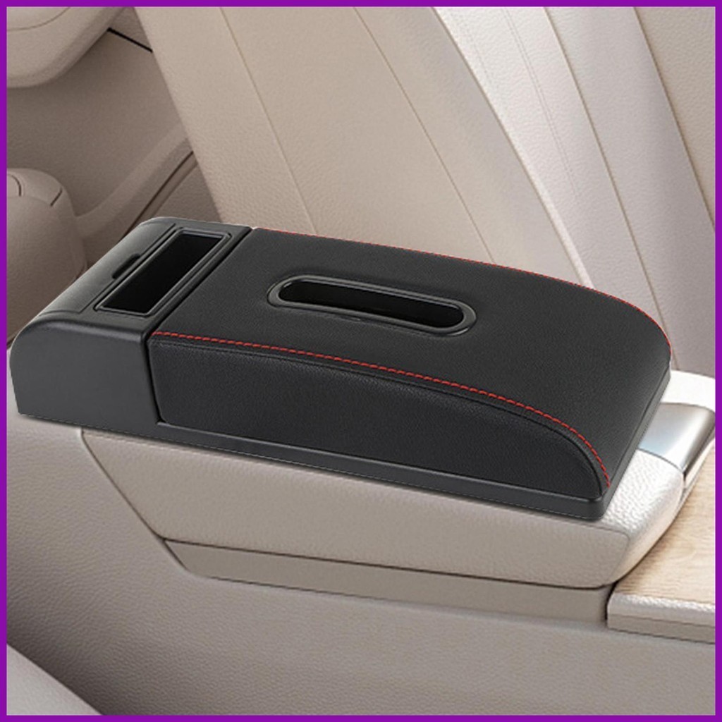 Center Console Armrest Pad Auto Center Console Pad with Pocket and