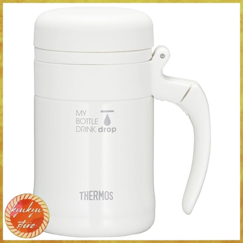 THERMOS Drop Vacuum Insulated Bottle 280ml White JNK280 WH(Direct From