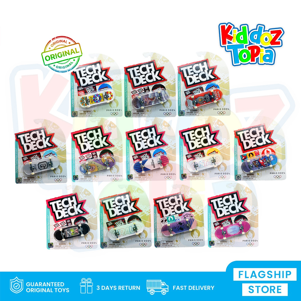 Tech Deck 96mm PARIS 2024 Single Fingerboards 13600 Shopee Philippines