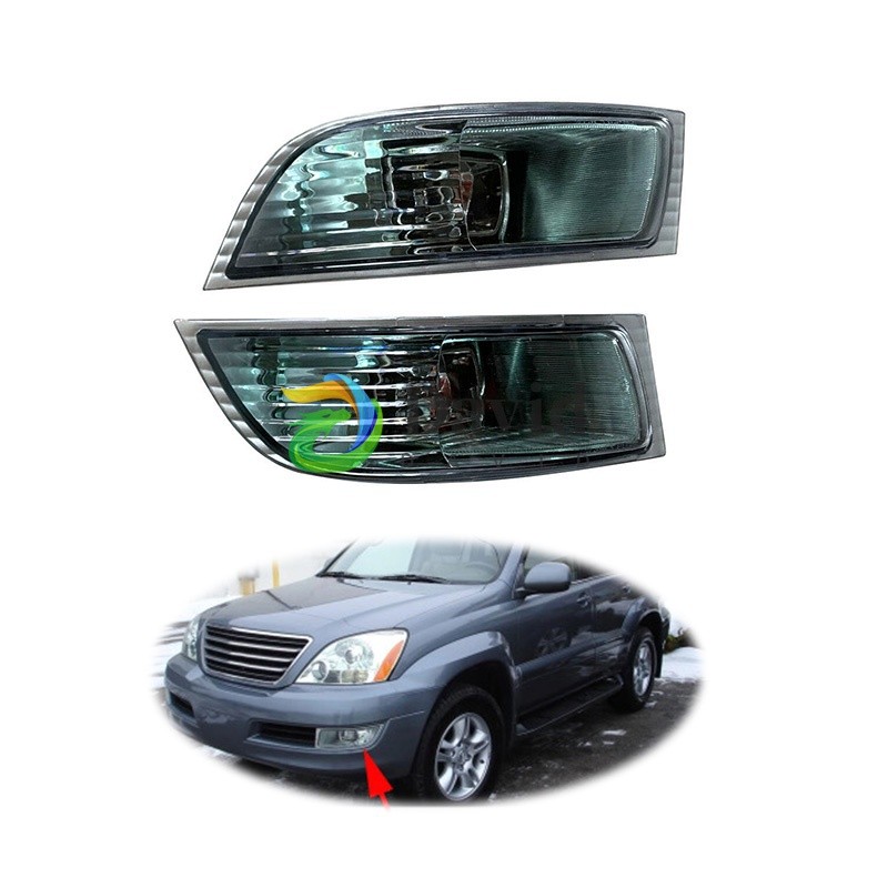 Cheap LED DRL daytime running light Fog light fog lamp kit For Lexus GX