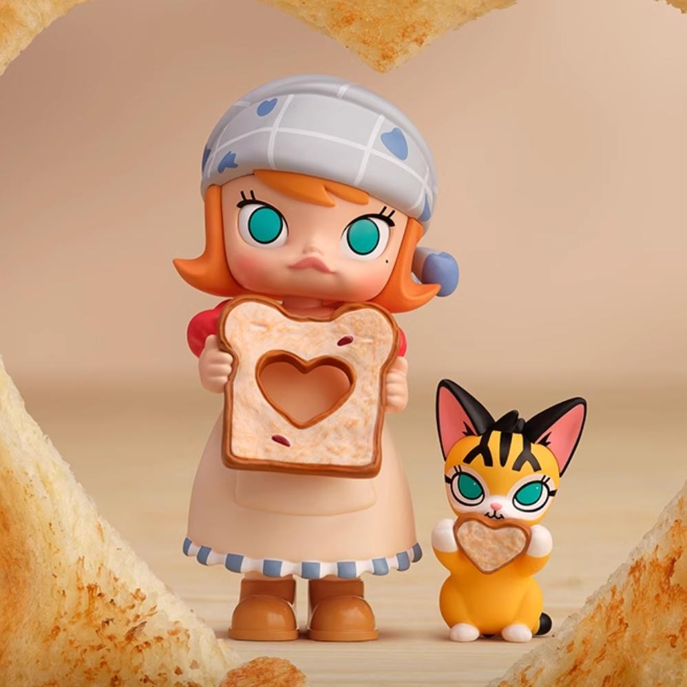 POPMART MOLLY Bread Head Series Figure Mystery Box POPMART Jasmine