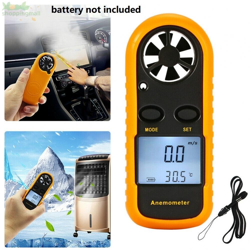 Anemometer Digital Display Instrument Sensor Test Industrial And