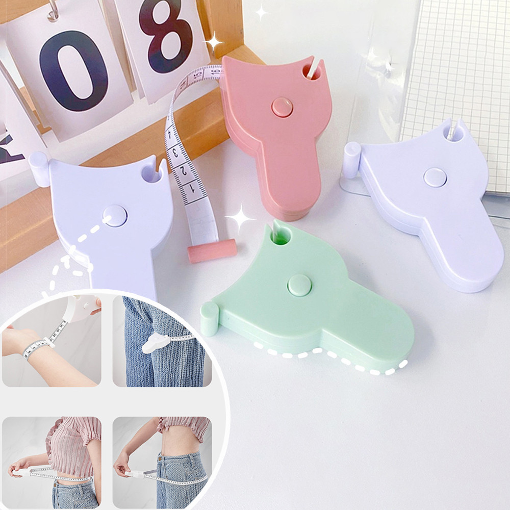 150cm/60Inch Automatic Telescopic Tape Measure Body Measuring Tape