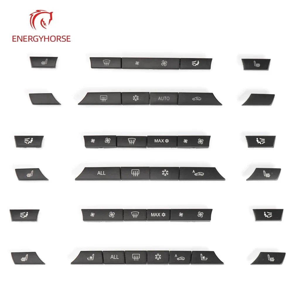 Car Console Dash Air Conditioner Switch Buttons Key Caps Repair Kit