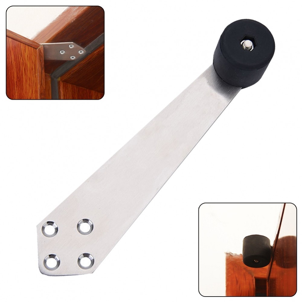 【STYLEF】Premium Door Stops with Rubber Buffer for Furniture and Wall