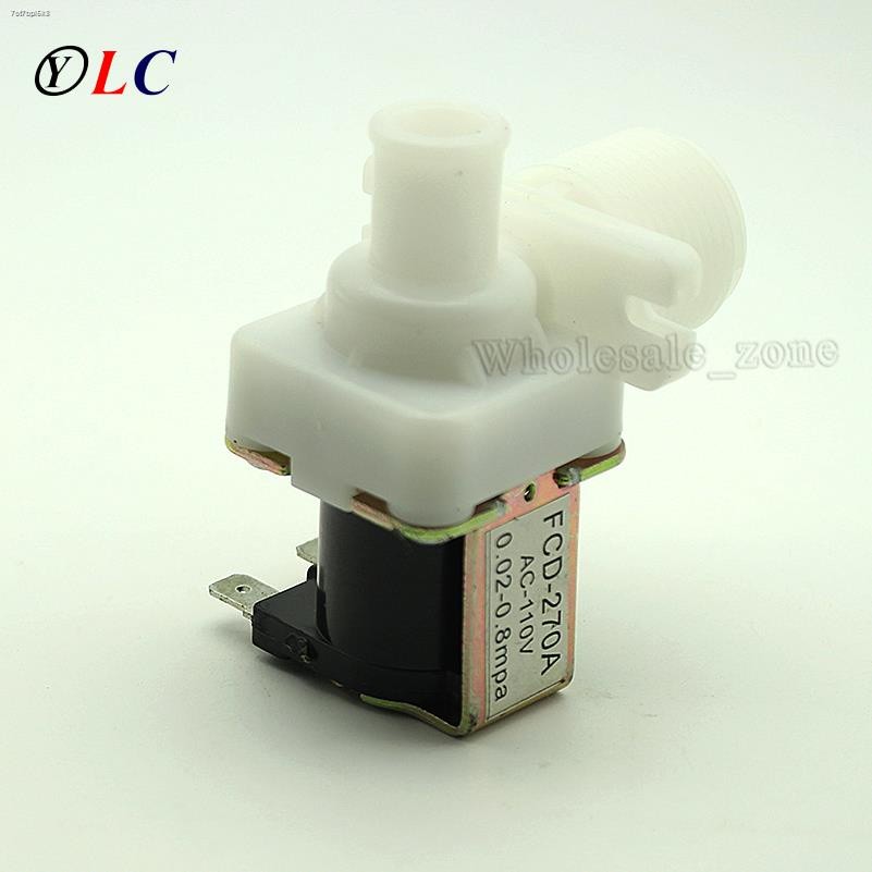 COD☆3/4" N/C inflow Water Solar Electric Solenoid Valve DC 12V / AC