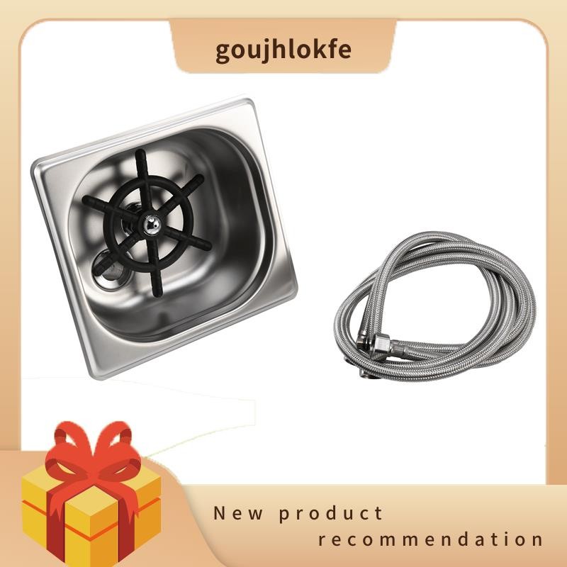 goujhlokfe Cup Washer,Stainless Steel Automatic Cup Washer Glass