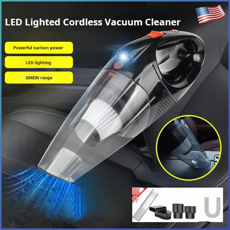Handheld Vacuum Cleaner Car Vacuum Cleaner Free Folding Silent Noise