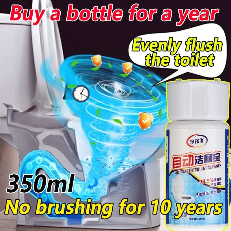350ML 2000 Times Flush and Clean Toilet Bowl Cleaner Automatic Toilet