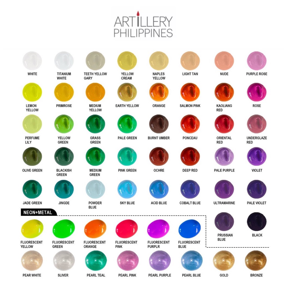 MIYA Himi Gouache Jelly Cup Paint Set Of 56 With Brushes + Mildew Spray